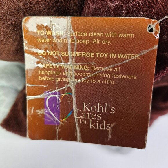 Triceratops Dinosaur Plush Toy Soft‎ Stuffed Animal Plushie Brown 14 Inch - Picture 8 of 8